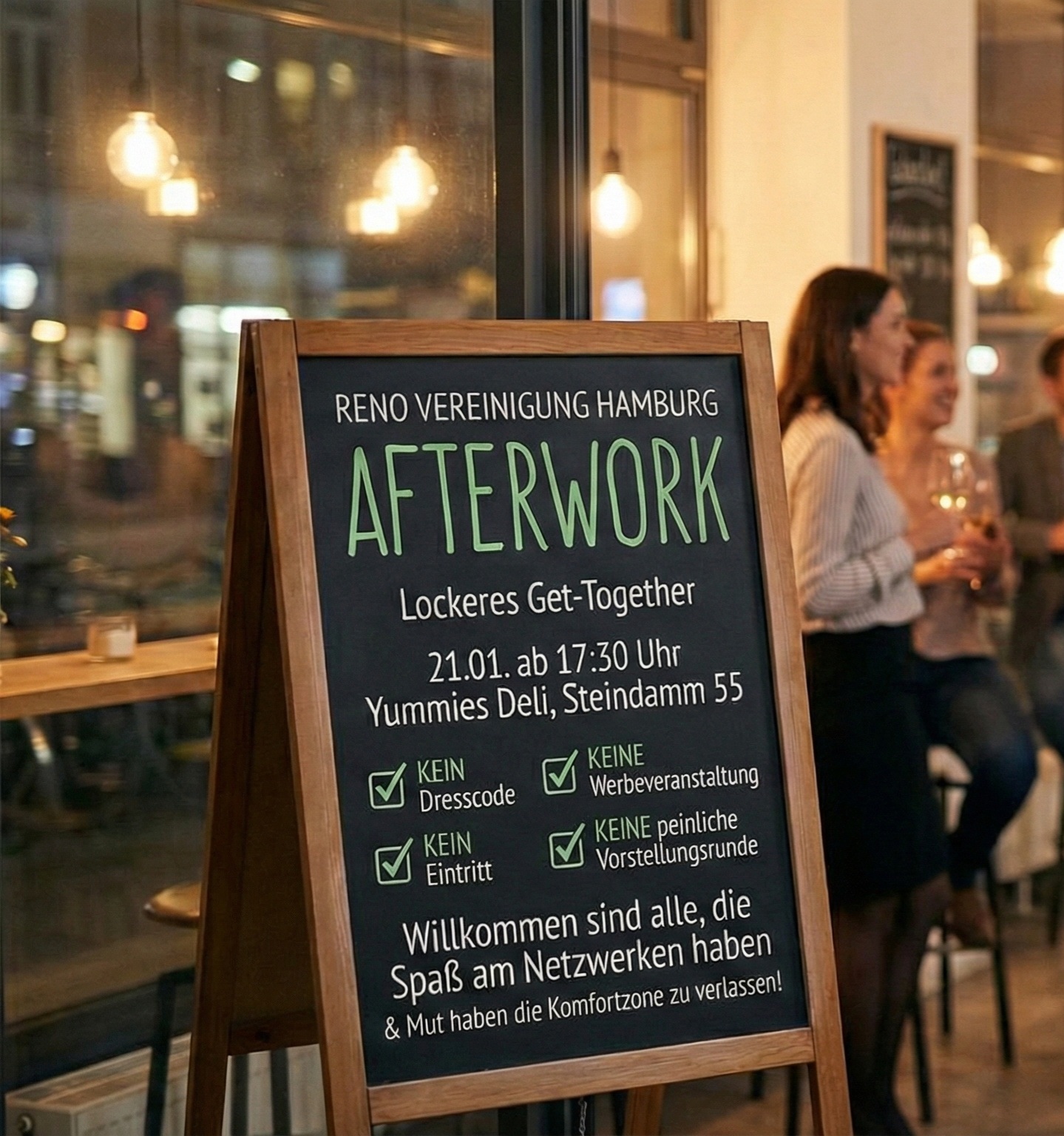 Einladung zu unserem Afterwork-Treffen