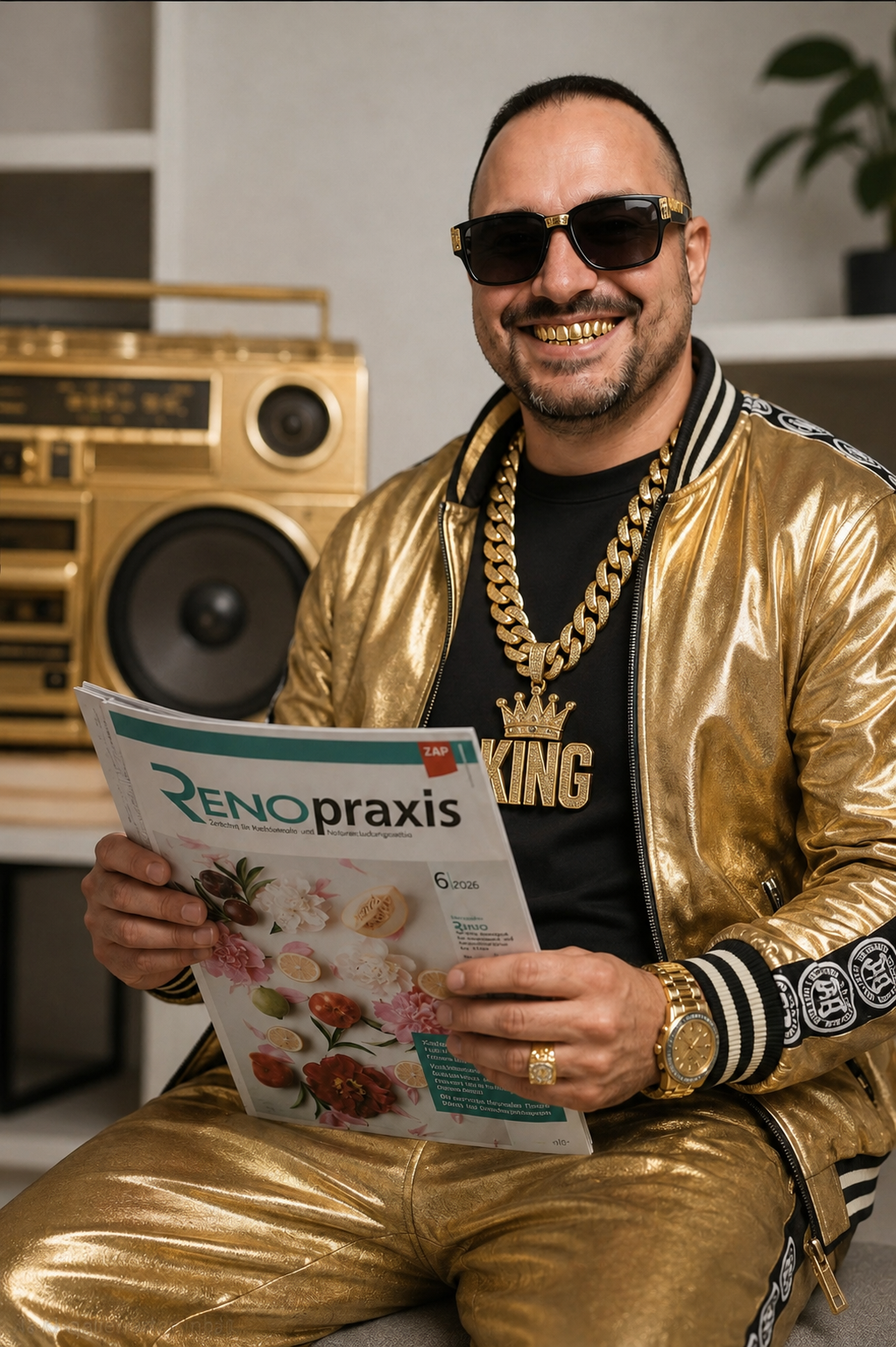 Was passiert, wenn der Vorsitzende der Reno Vereinigung Hamburg plötzlich auf Gangster macht?